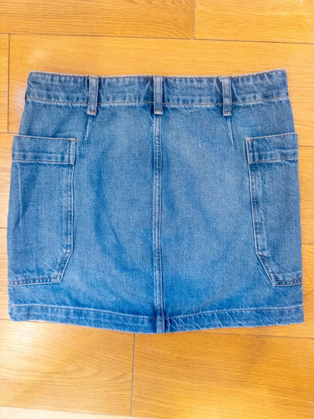 Frame Denim Morey Cargo Mini Skirt Size 27
